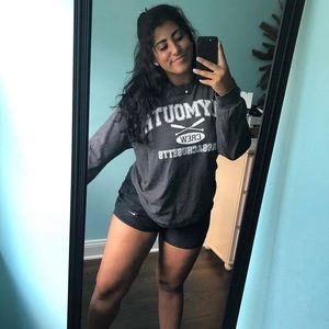 plymouth, massachusetts grey long sleeve tshirt